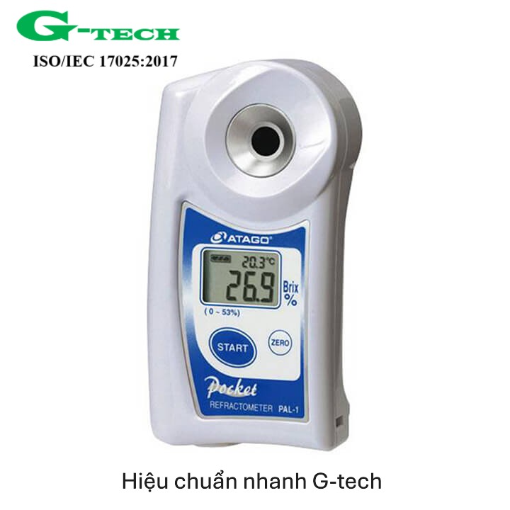 Hiệu chuẩn Khúc xạ Kế Đo Độ Ngọt Điện Tử. Dịch vụ hiệu chuẩn nhanh G-tech 24/7 tại Khánh Hòa 