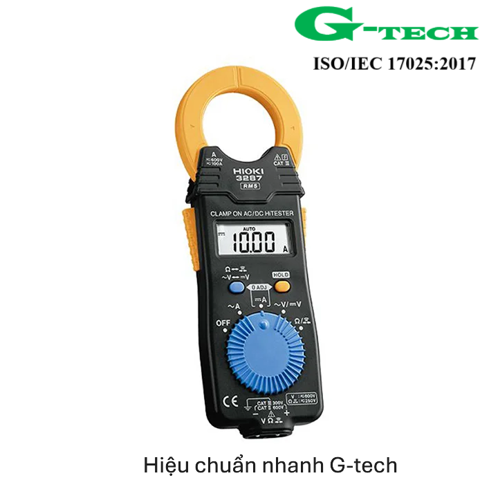Hiệu chuẩn Ampe kìm đo dòng AC/DC 100A. Dịch vụ hiệu chuẩn nhanh G-tech 24/7 tại Thừa Thiên Huế  