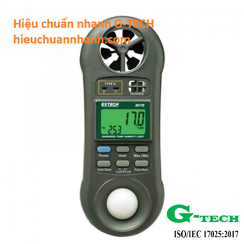 Hiệu chuẩn Máy đo tốc độ gió 4in1 Extech 45170. Dịch vụ hiệu chuẩn an toàn và uy tín, phục vụ tận nơi 24/7 tại Quảng Trị.