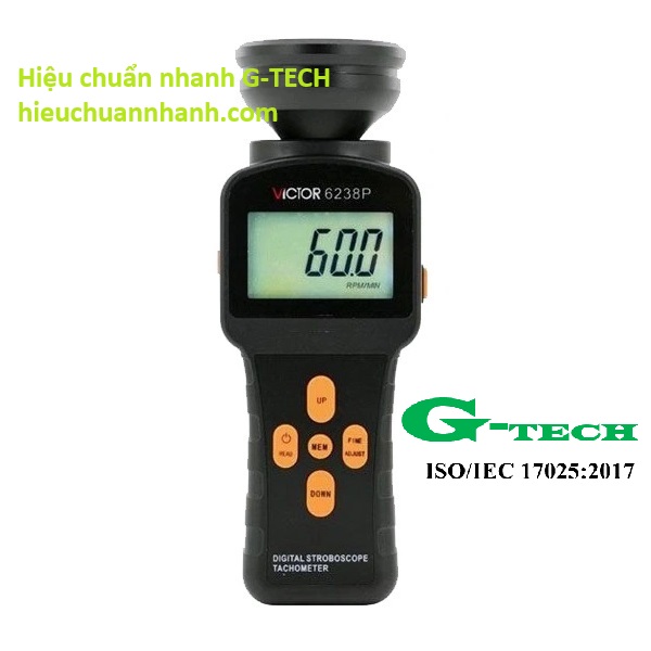 Hiệu chuẩn Máy đo tốc độ vòng quay tiếp xúc VICTOR 6238P (60 ~ 39999)RPM/FPM. Dịch vụ hiệu chuẩn an toàn và uy tín, phục vụ tận nơi 24/7 tại Ninh Thuận. Hiệu chuẩn Máy đo tốc độ vòng quay tiếp xúc VICTOR 6238P (60 ~ 39999)RPM/FPM. Dịch vụ hiệu chuẩn an toàn và uy tín, phục vụ tận nơi 24/7 tại Ninh Thuận.
