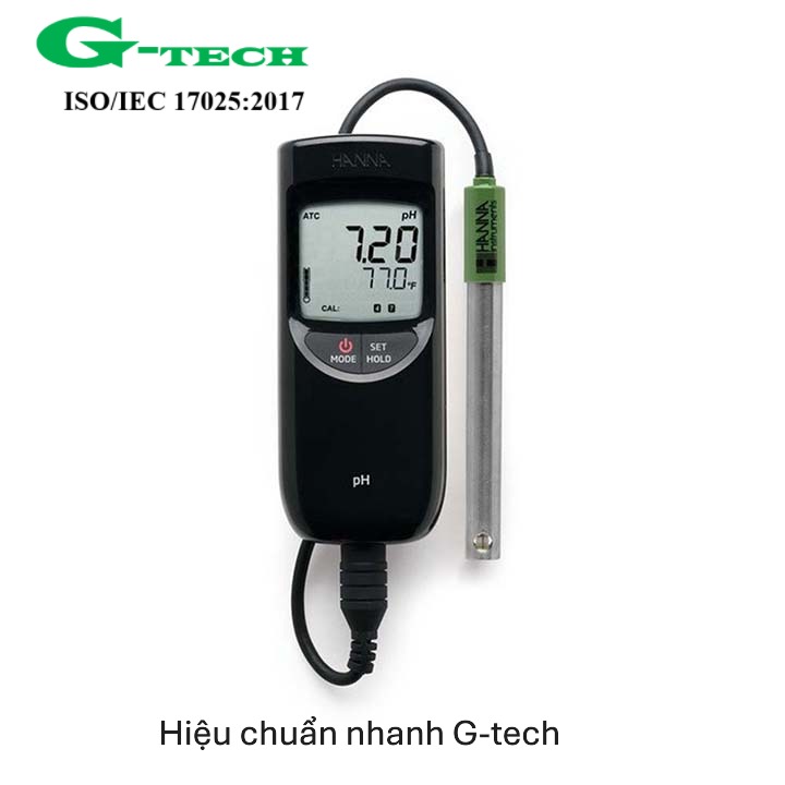 Hiệu chuẩn Máy đo pH/Nhiệt Độ Chống Thấm Nước . Dịch vụ hiệu chuẩn nhanh G-tech 24/7 tại Quảng Ngãi