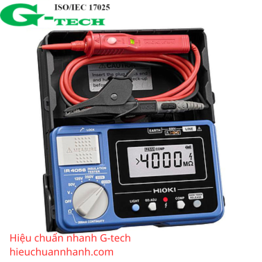 Hiệu chuẩn Đồng hồ đo điện trở cách điện Hioki IR4056-21. Dịch vụ hỗ trợ nhanh chóng chuyên nghiệp tại Nghệ An.